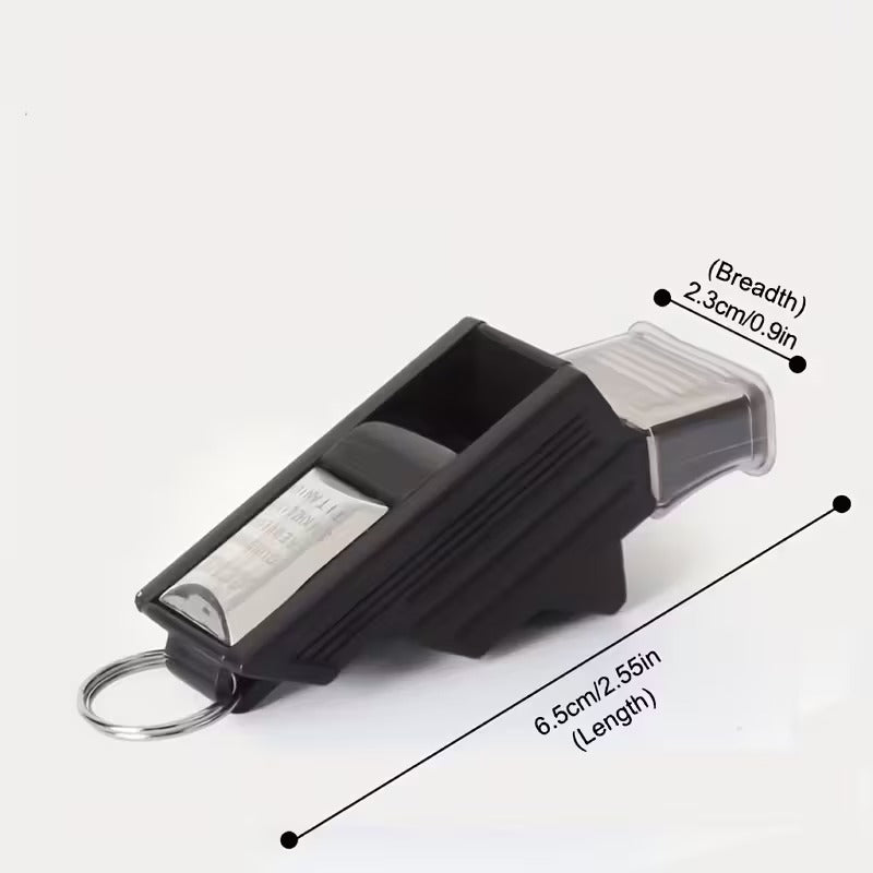 Valkilmer Referee Whistle Kit – Valkeen-Style Pealess Whistle with Lanyard & Case