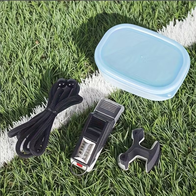 Valkilmer Referee Whistle Kit – Valkeen-Style Pealess Whistle with Lanyard & Case