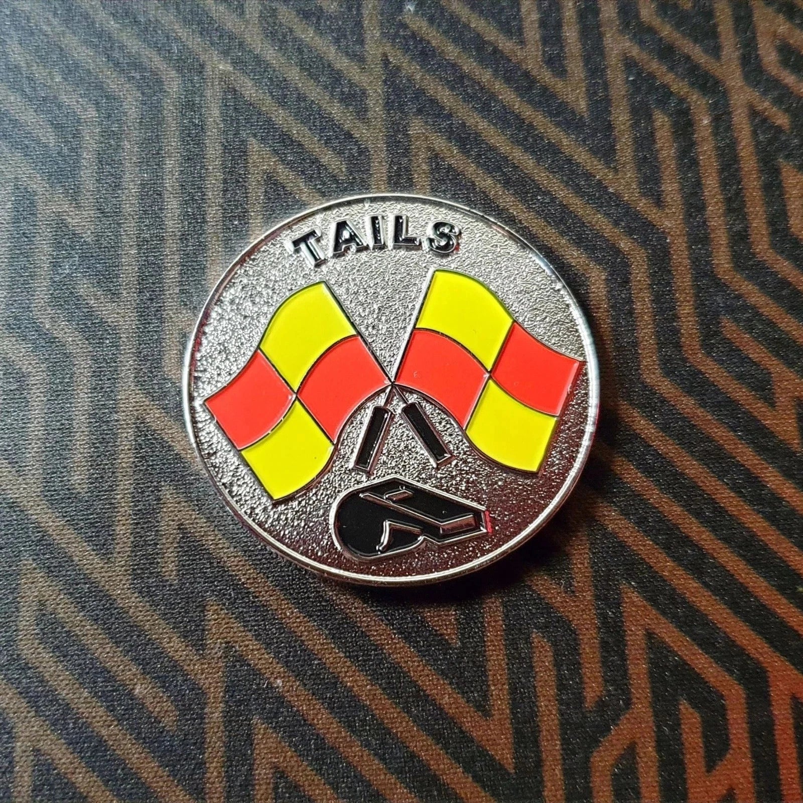 38mm Zinc Alloy Referee Coin – Heads/Tails Match Toss Coin – The Referee Forum