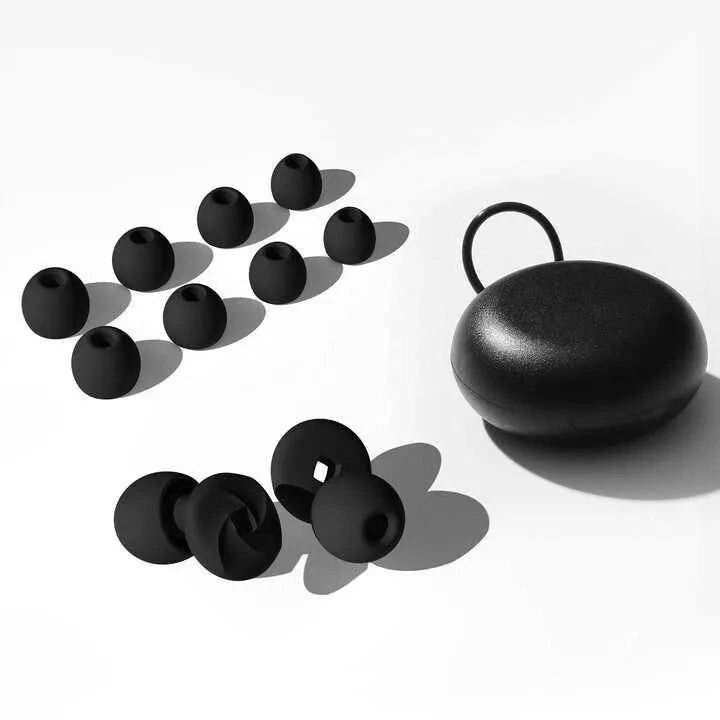 Super Soft Silicone Sleep Earplugs – Reusable Noise-Reduction Ear Plugs